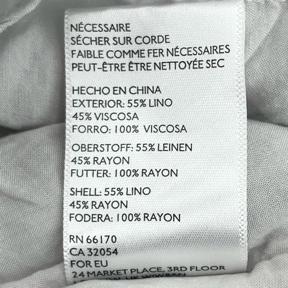 Urban Outfitters Kimchi Blue Striped Linen Blend Mini Dress - Picture 9 of 9